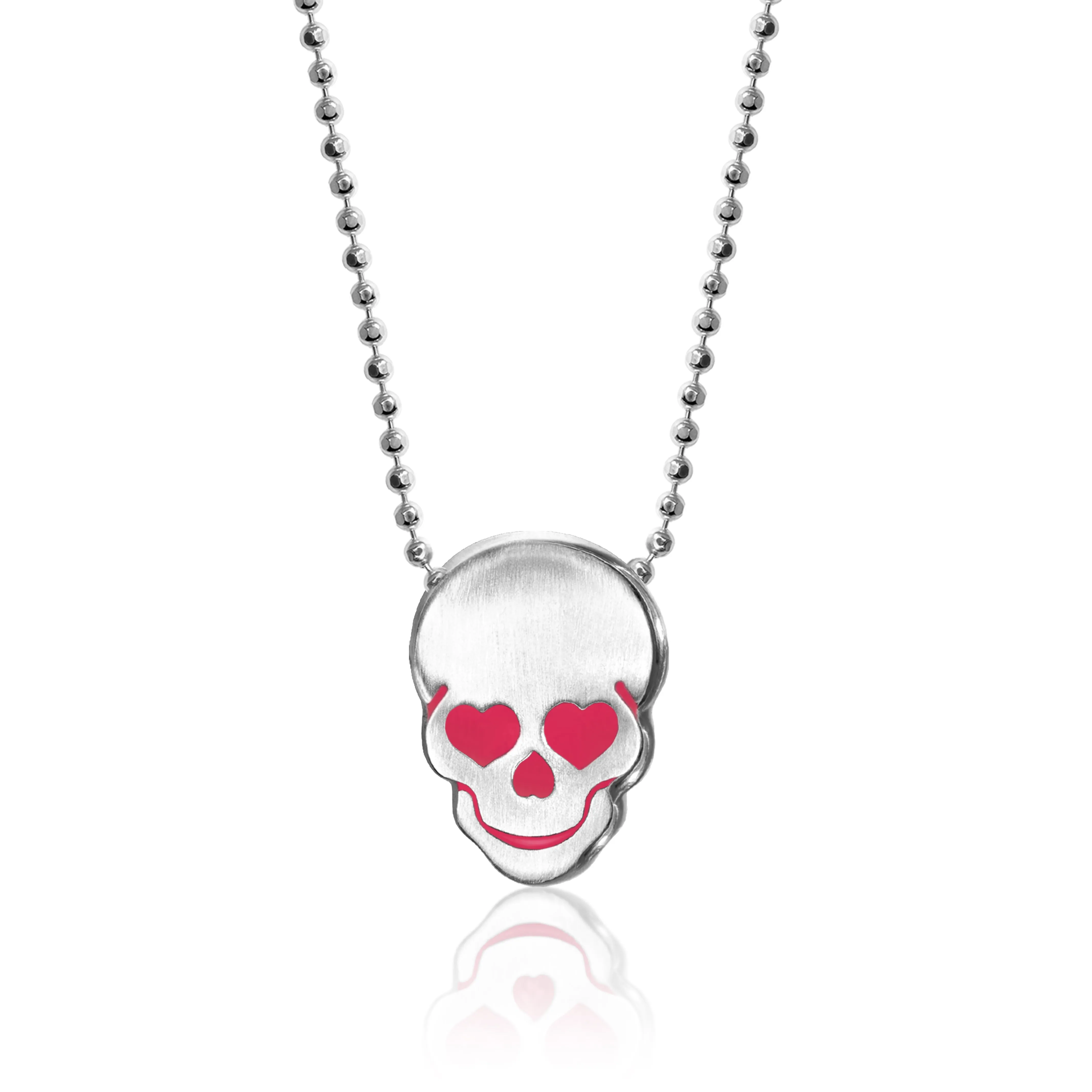 Alex Woo Rock Star Skull Charm Necklace