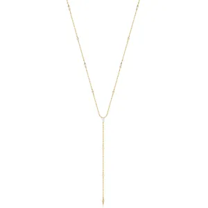 Ania Haie Gold Sparkle Point Y Necklace N053-05G