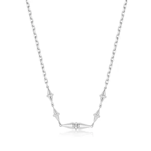 Ania Haie Silver Geometric Chain Necklace N053-04H