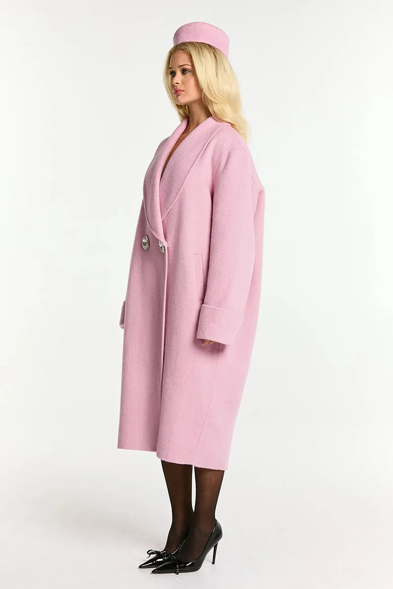 AUDRINA COAT IN PINK