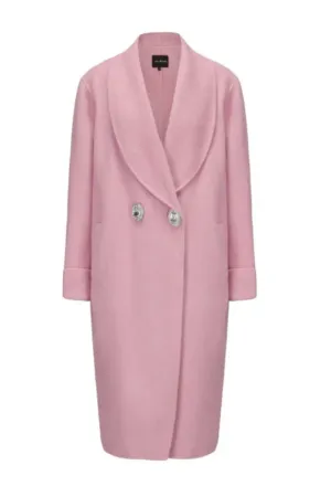 AUDRINA COAT IN PINK