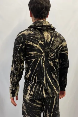 Black Tie Dye Hoodie