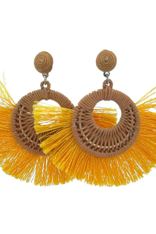 Boho Fringe earrings