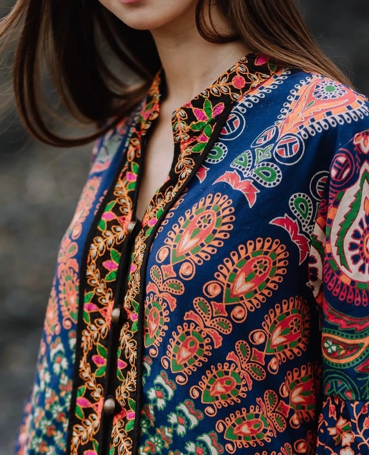 BOHO PATTERN DRESS ADELE