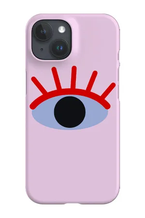 Bowie Eye Phone Case (Pink)