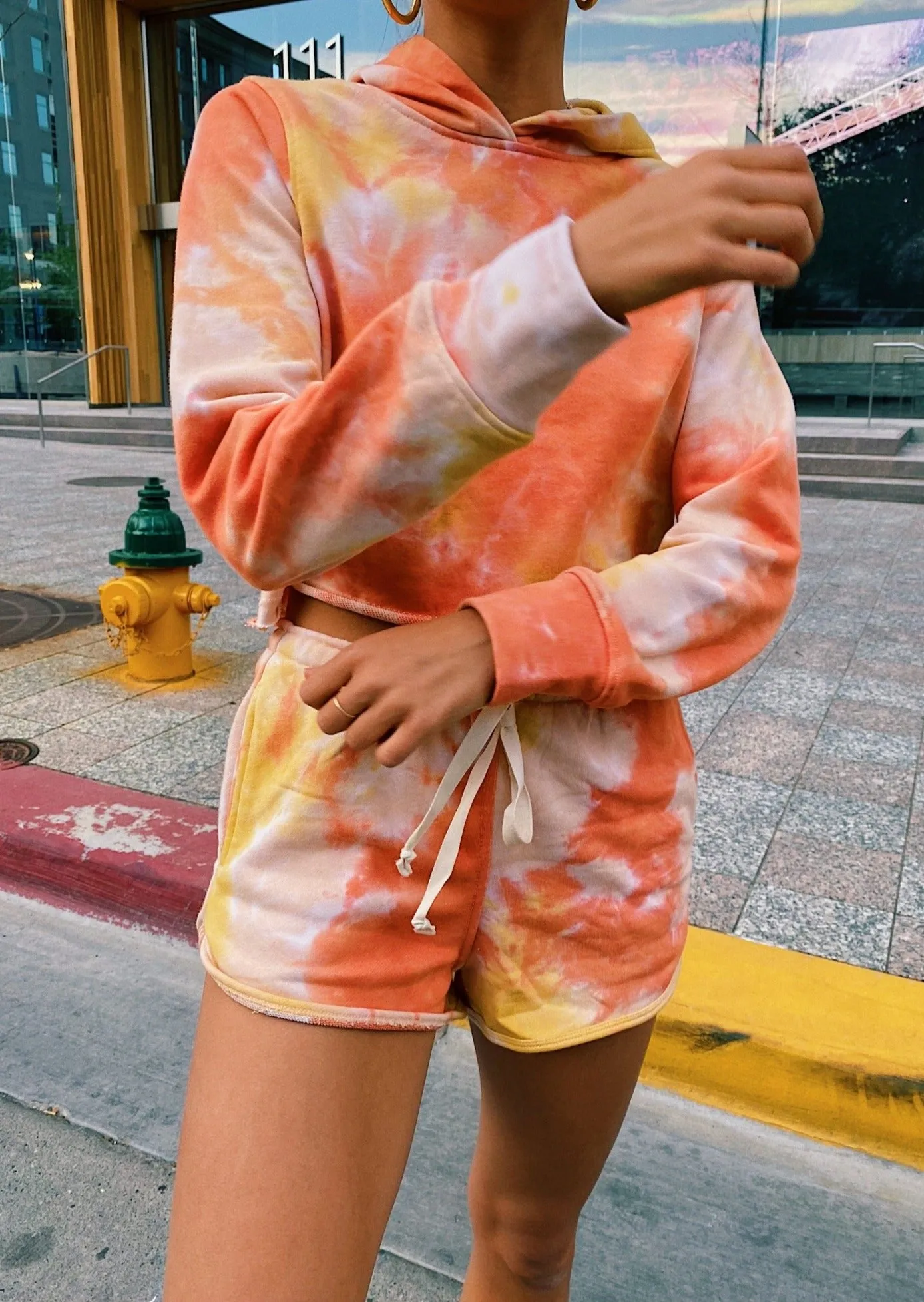 California Girl Tie Dye Hoodie