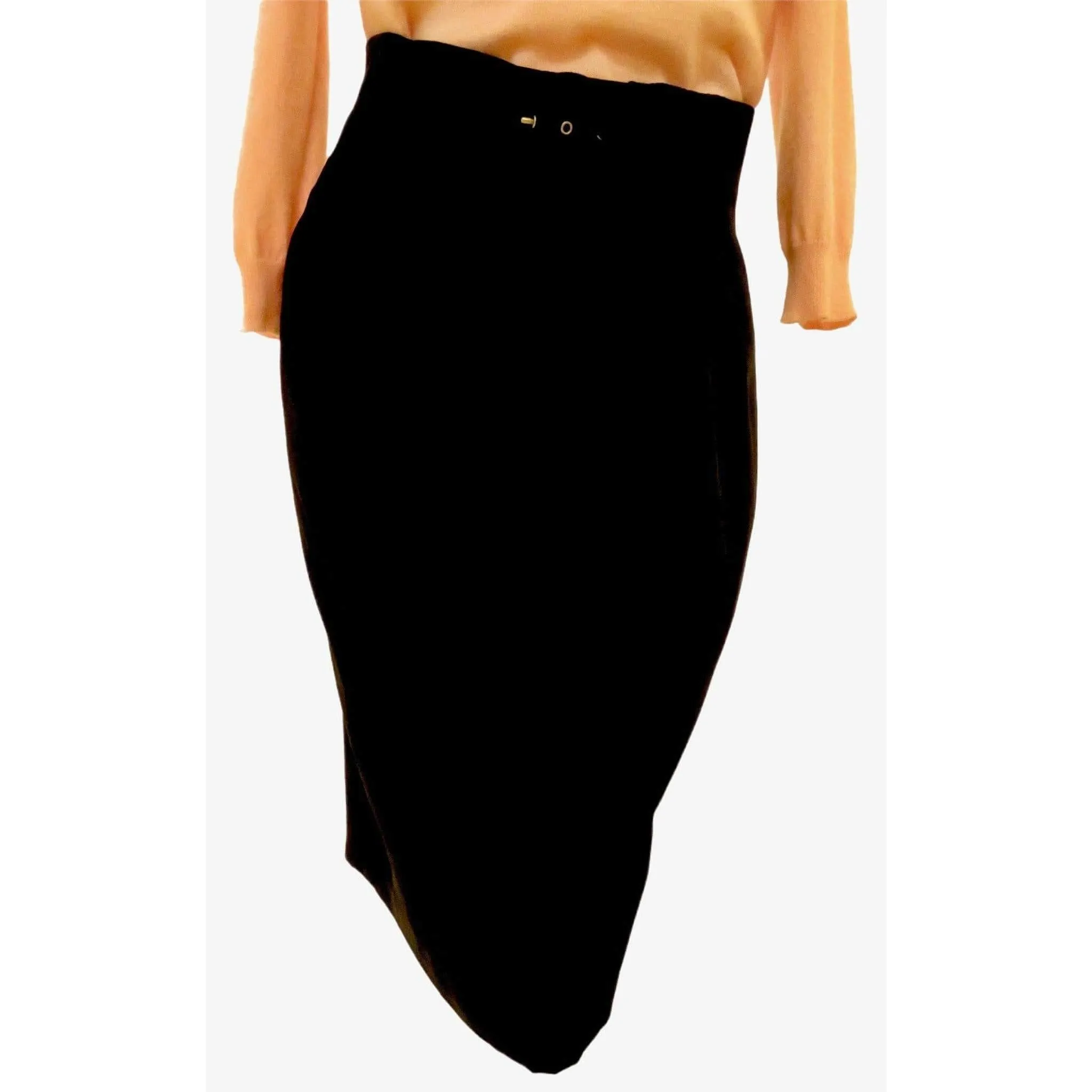 Chantal Thomass High-waisted Belted Pencil Skirt