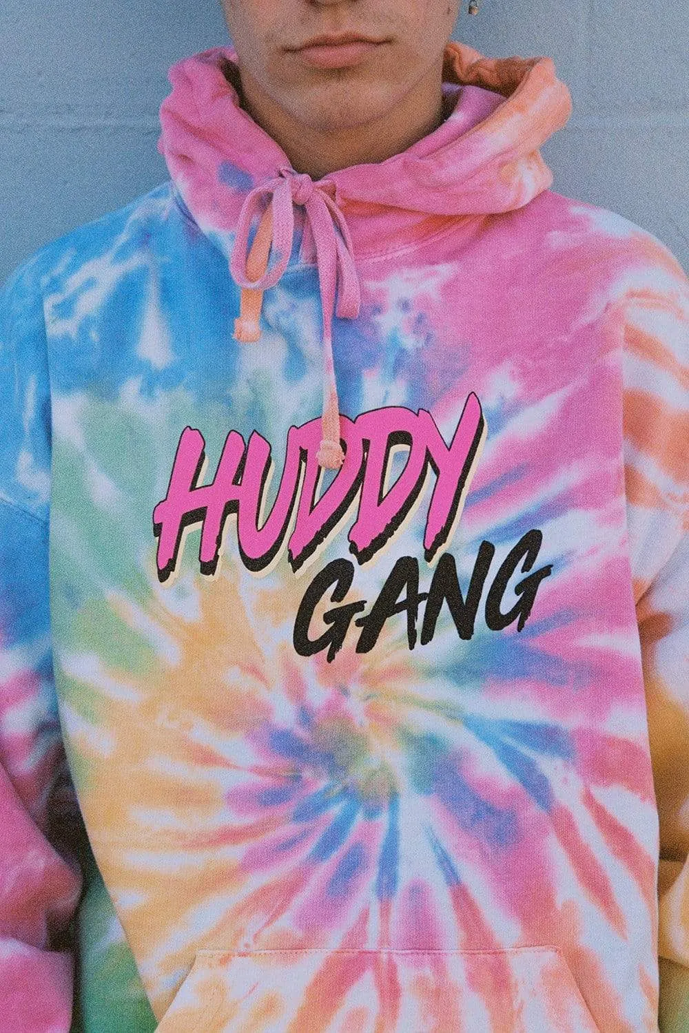 Chase Hudson 'HUDDYGANG' Tie Dye Hoodie