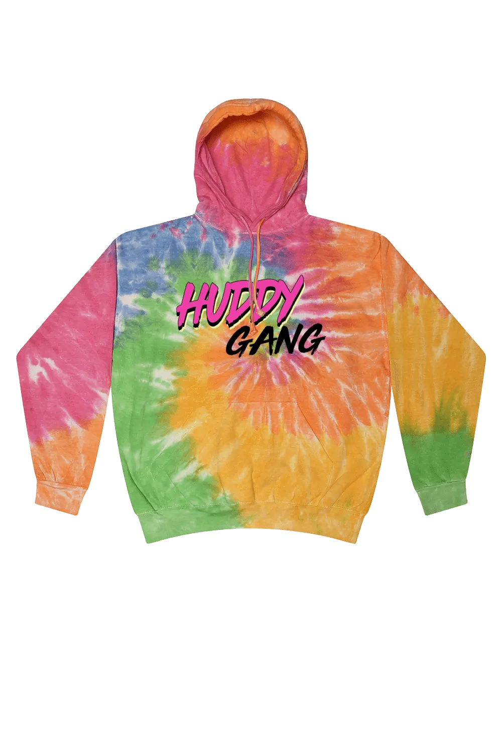 Chase Hudson 'HUDDYGANG' Tie Dye Hoodie