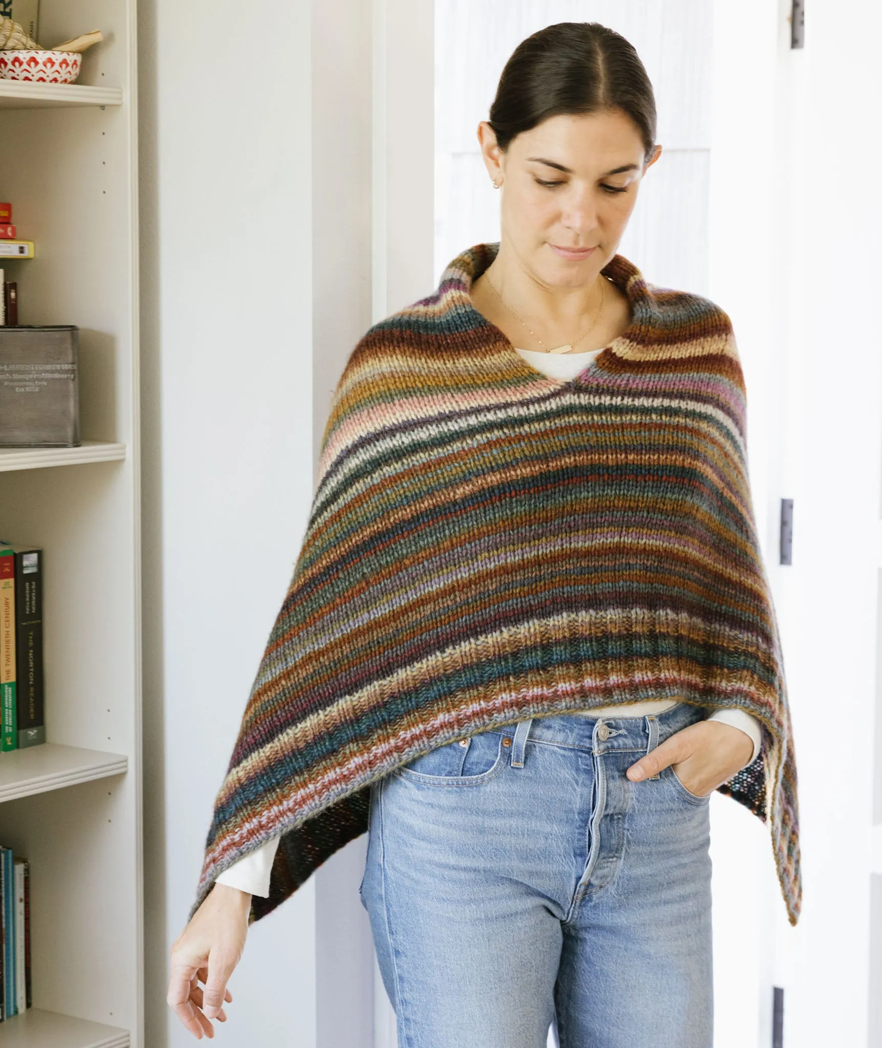 Chunky Seamless Poncho Pattern