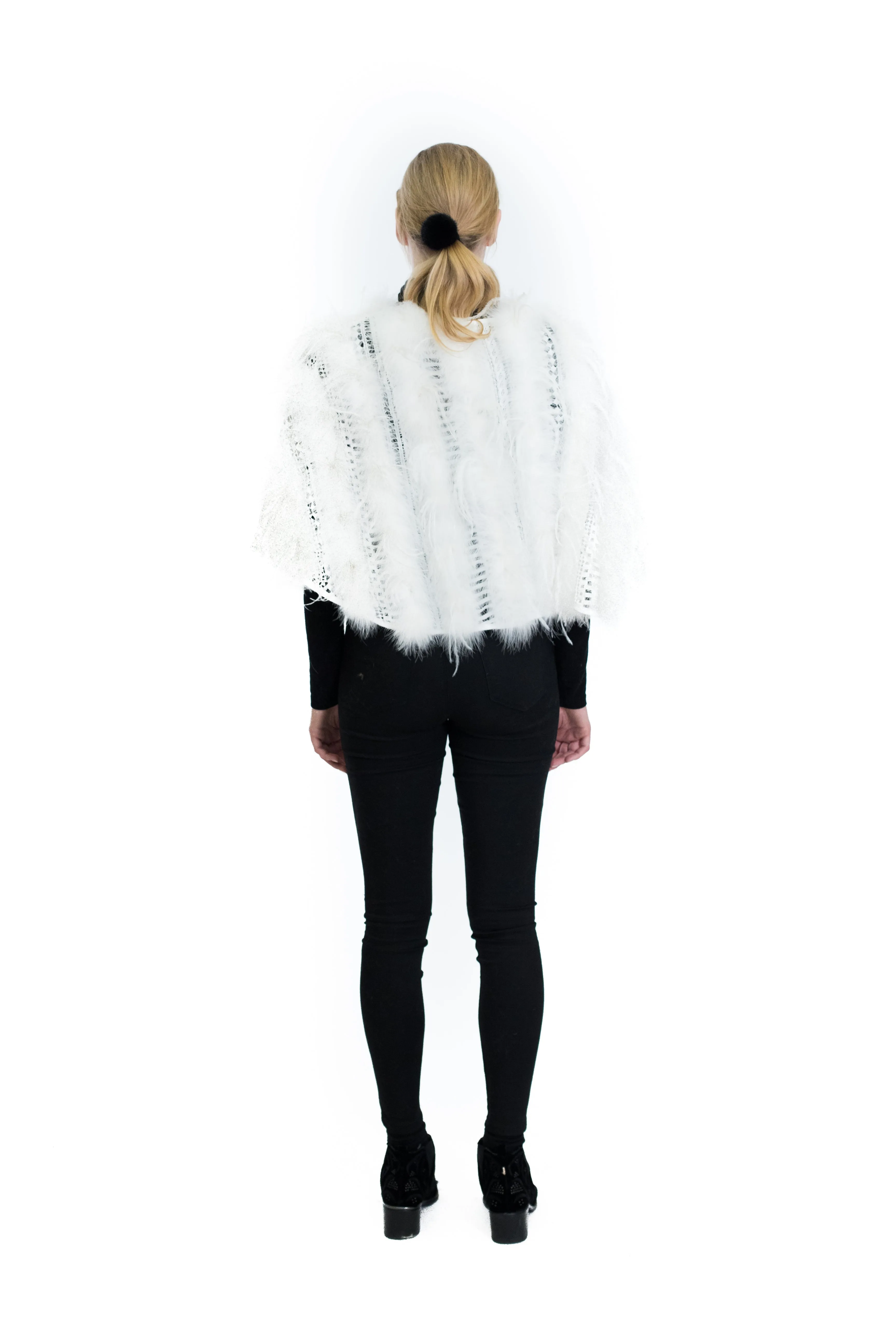 Feather Poncho