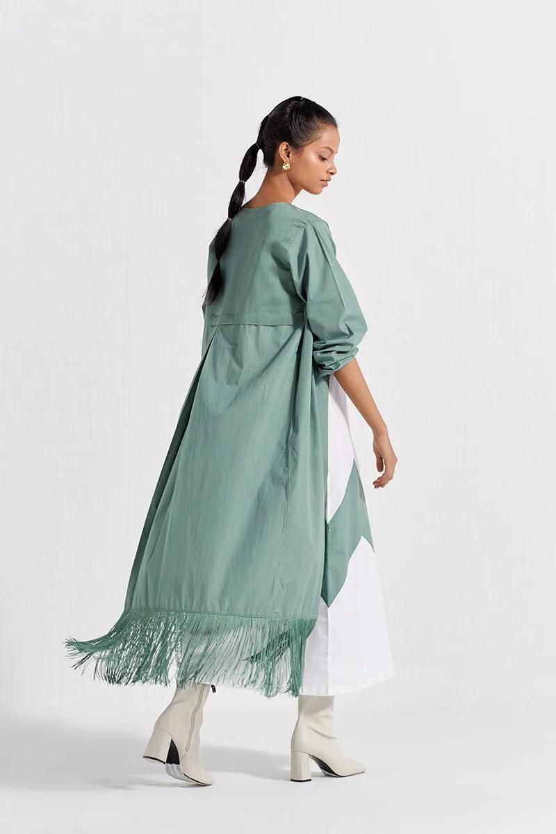 Fringe Back Yoke Jacket Co-ord (Set of 2)