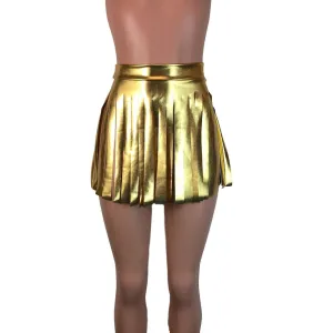 Fringe Skirt - Gold Metallic