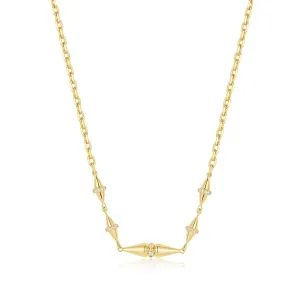 Gold Geometric Chain Necklace