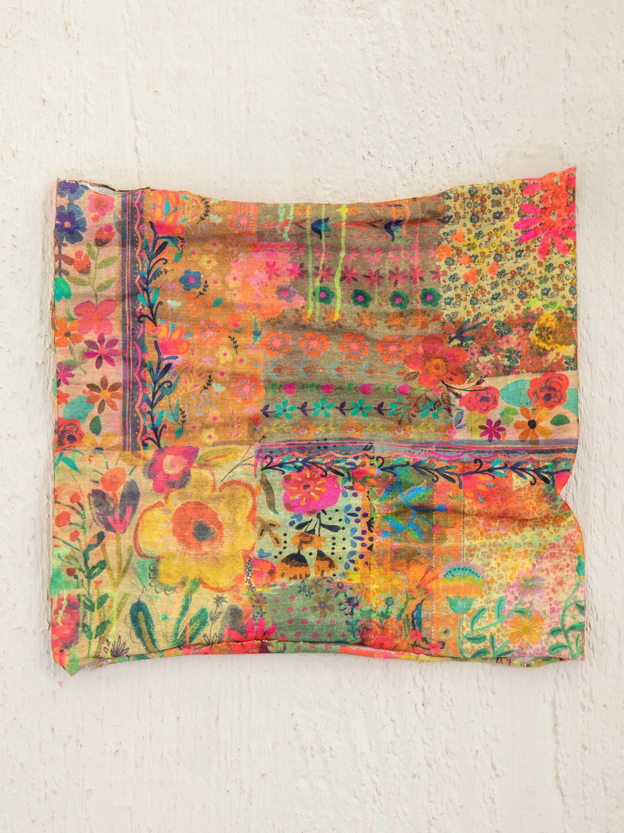 Half Boho Bandeau® Headband - Pink Patchwork