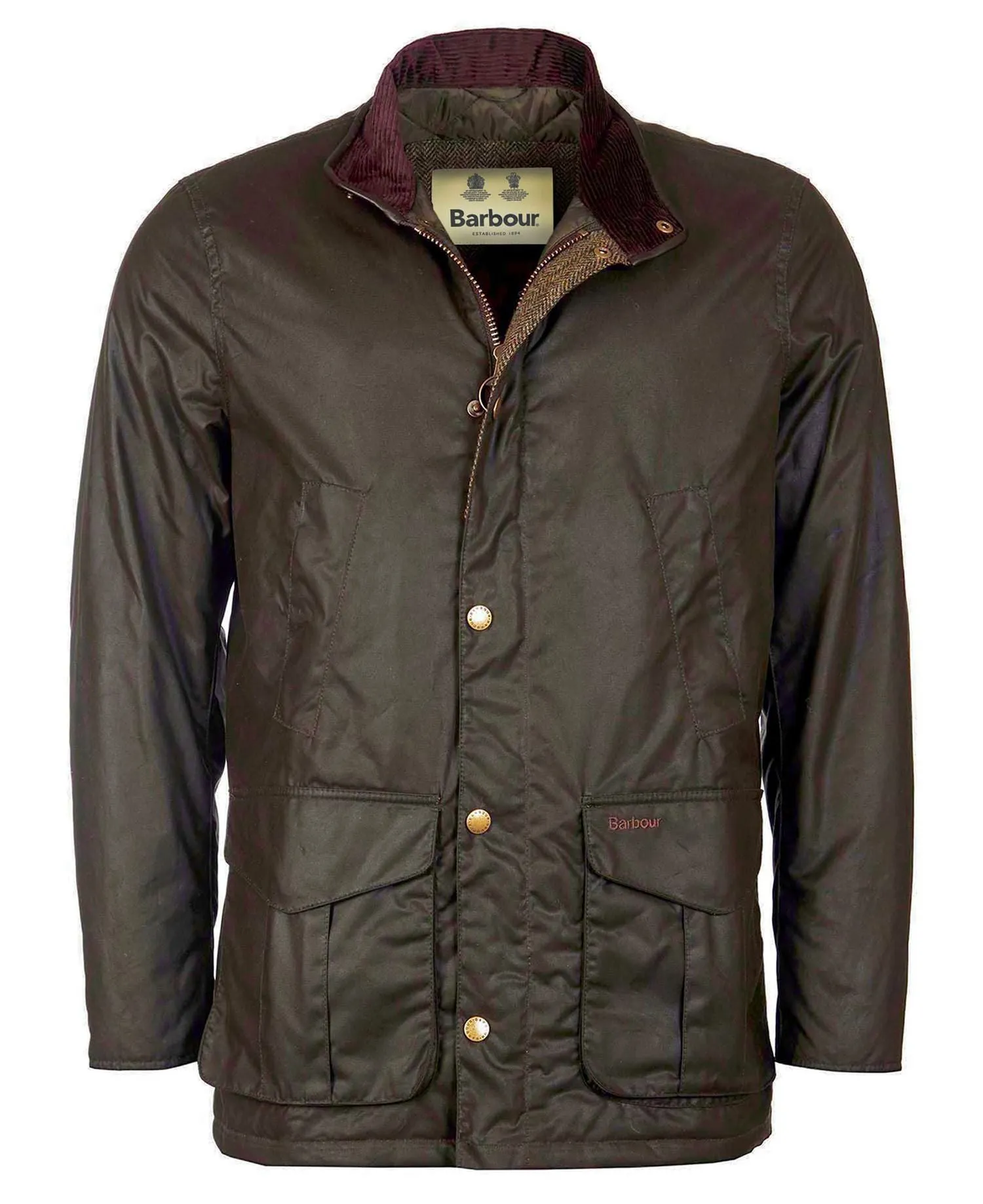 Hereford Wax Jacket - Olive