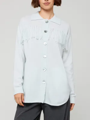 Imogen Fringe Cashmere Jacket