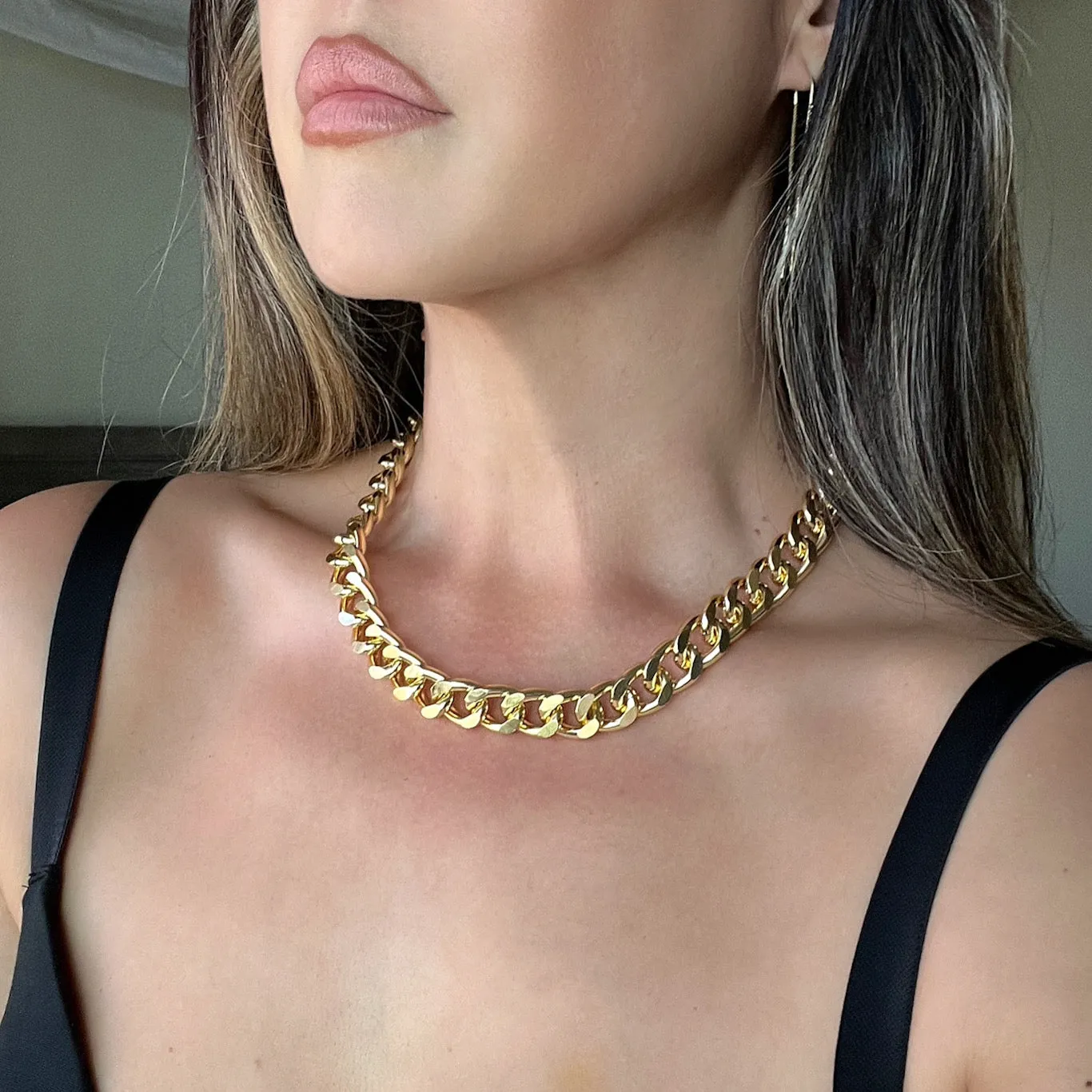 La Cubana Chunky Chain Necklace