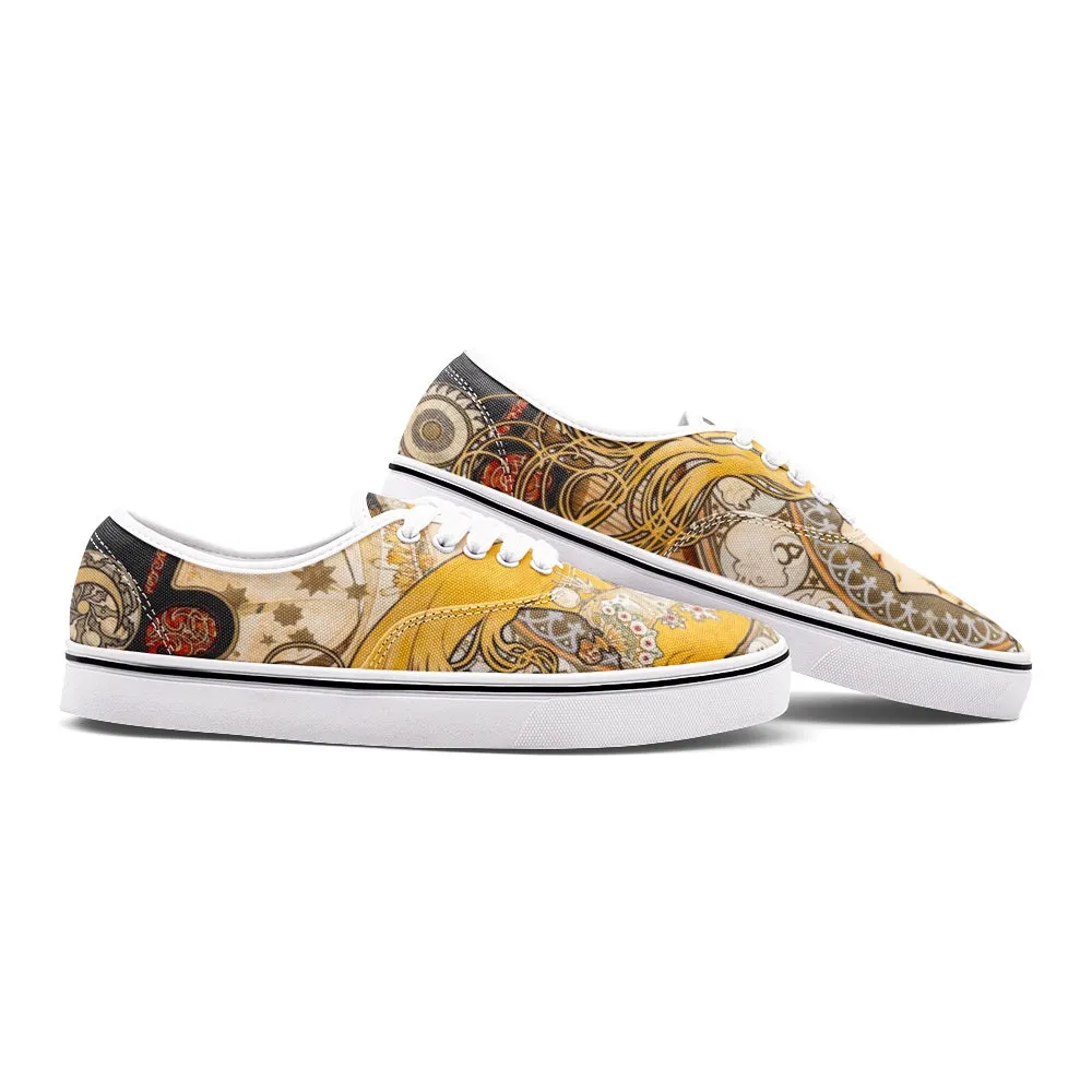 La Plume Unisex Canvas Sneakers