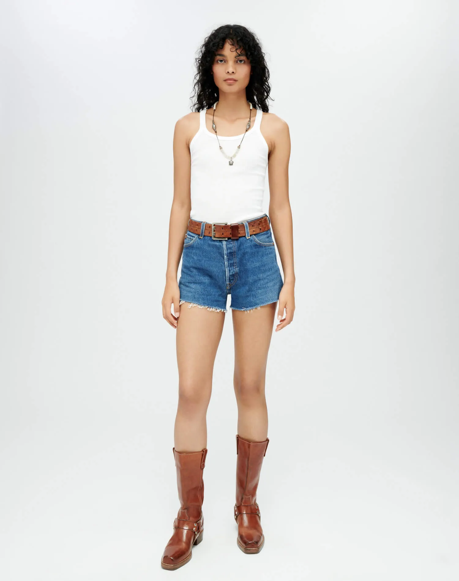 Levi's High Rise Short - Indigo