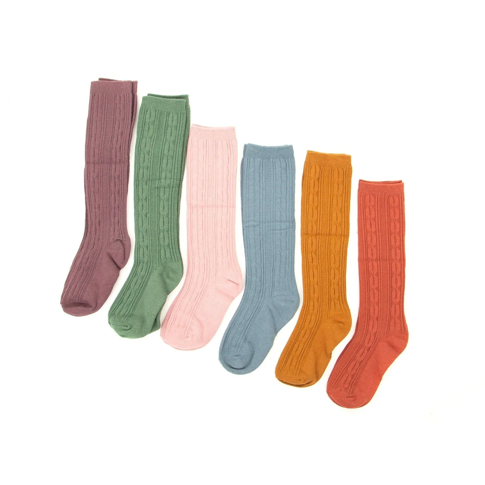 LSC-AW22 - FOLKLORE CABLE KNIT SOCKS BUNDLE