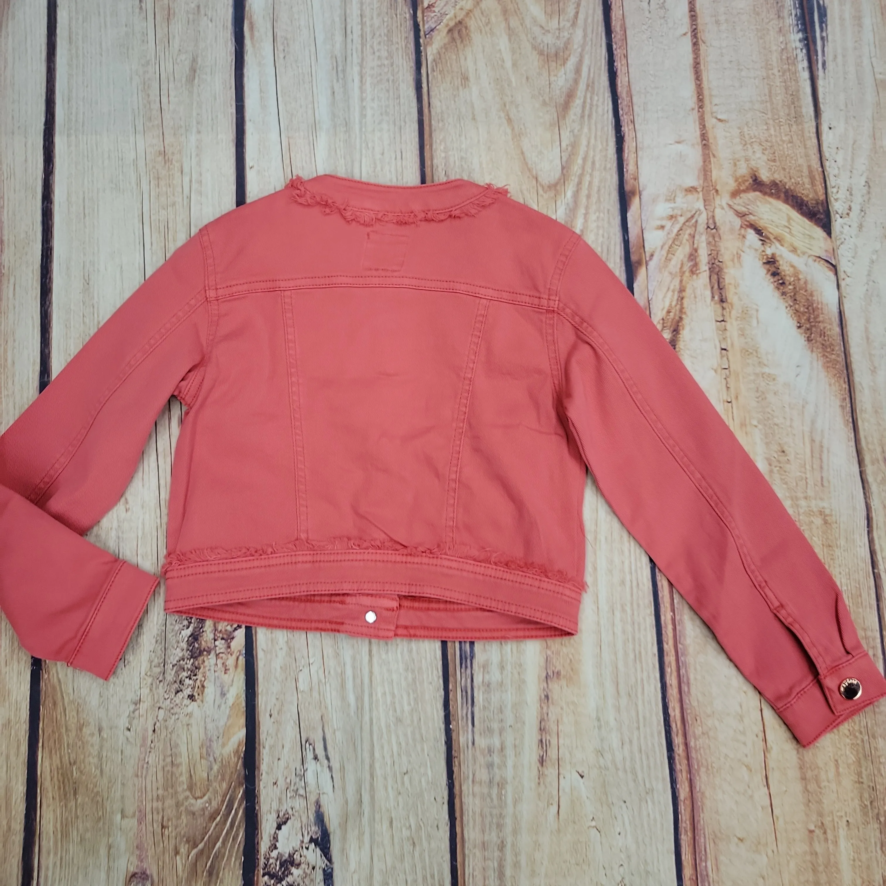 MAYORAL TWILL JACKET CORAL 6433