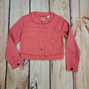 MAYORAL TWILL JACKET CORAL 6433