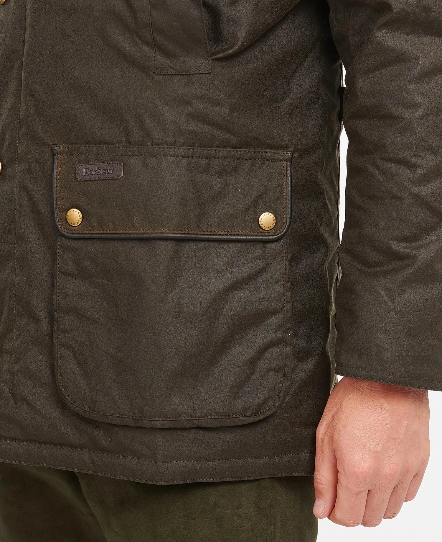 Men's Hartlington Wax Jacket - Olive