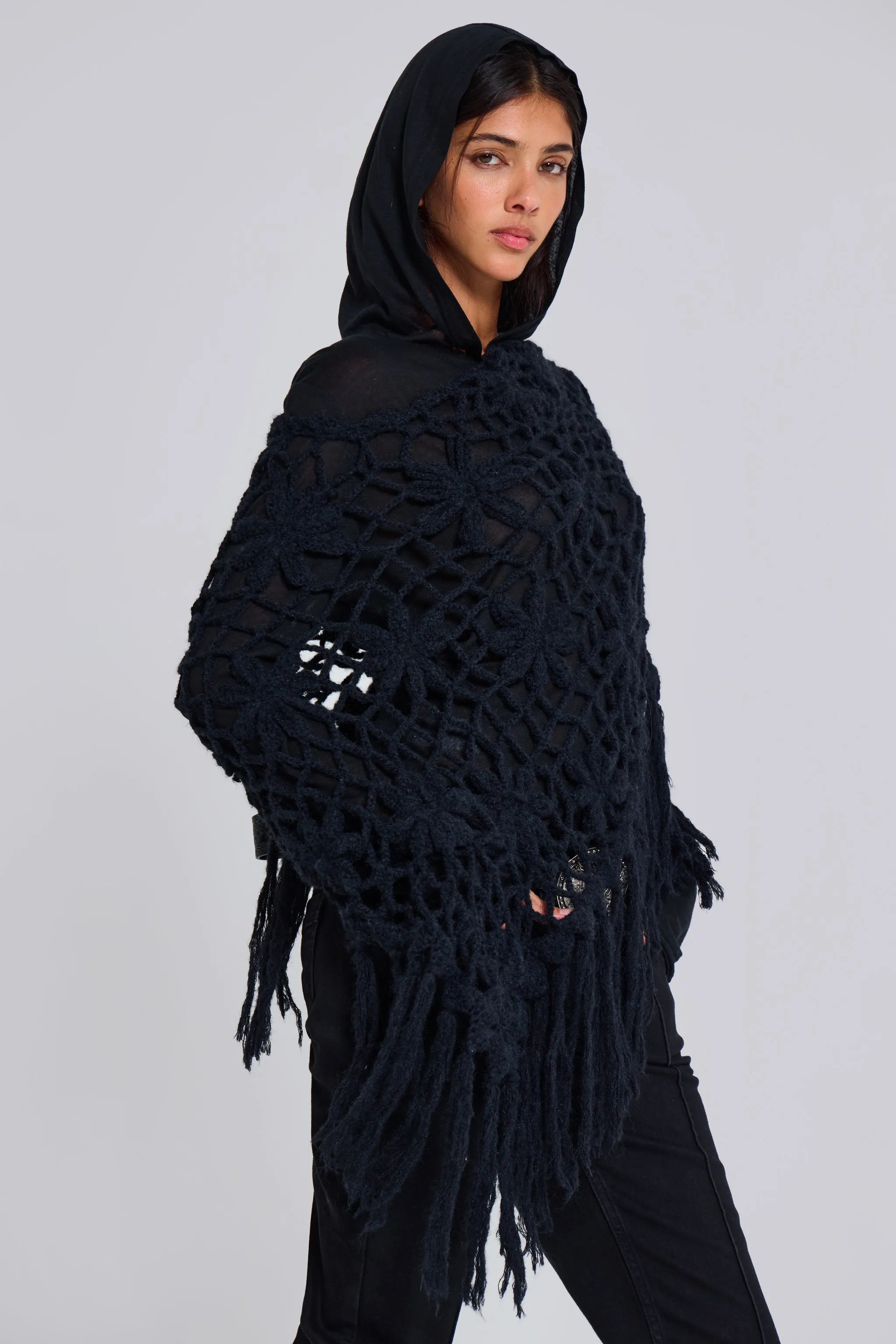 Multiverse Knit Poncho