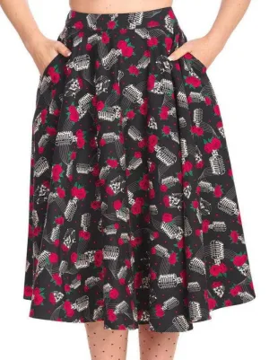 Nashville Retro Vintage Rocker Skirt