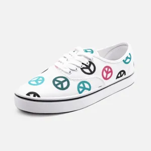 Peace Unisex Canvas  Sneakers