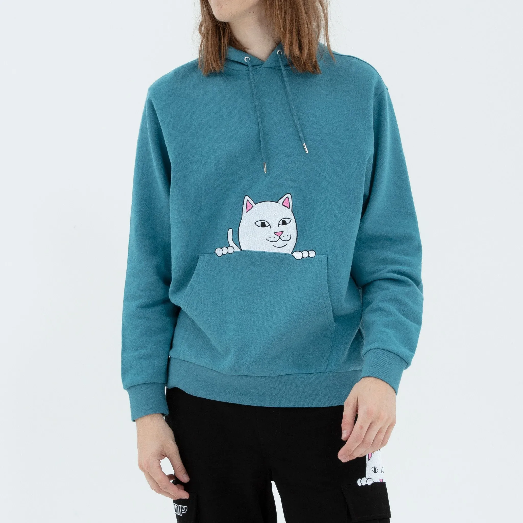 Peek A Nermal Hoodie (Slate)