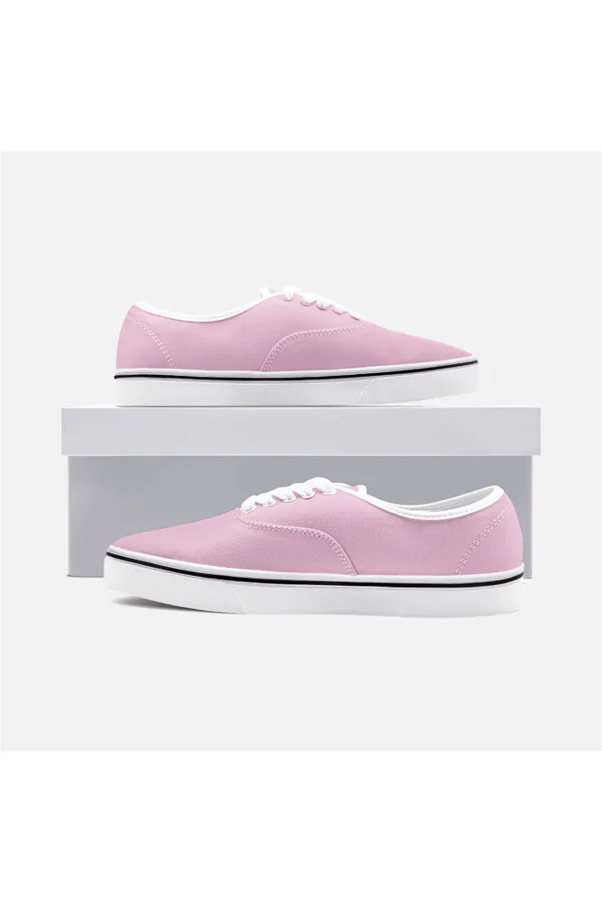 Pressed Rose Unisex Canvas Shoes