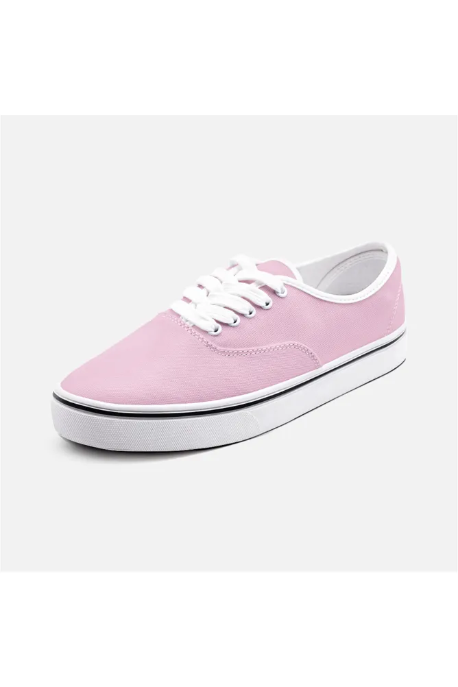 Pressed Rose Unisex Canvas Shoes