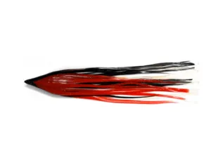 Red and Black Lure Skirt- Cone