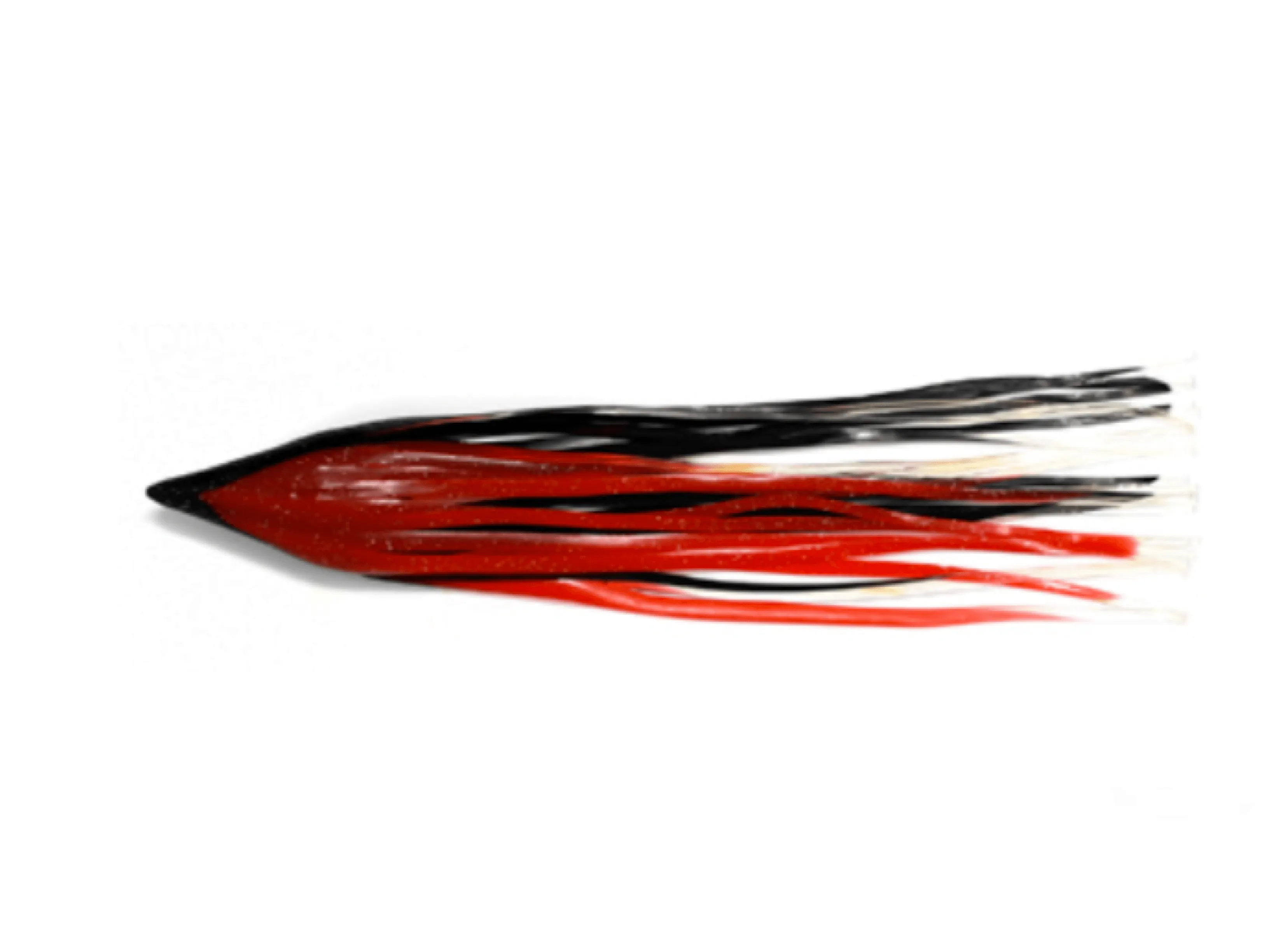 Red and Black Lure Skirt- Cone