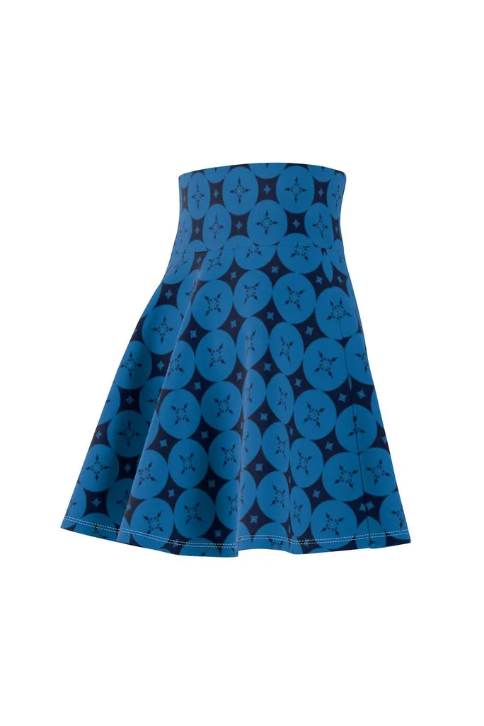 ROYALTY BLUE Women's Skater Skirt