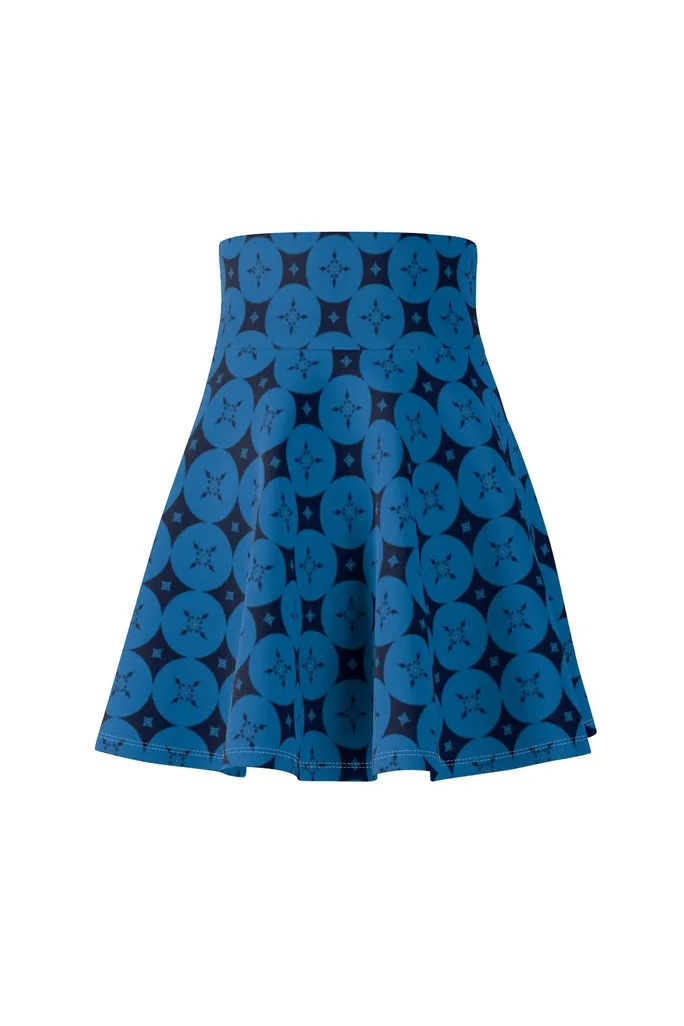 ROYALTY BLUE Women's Skater Skirt