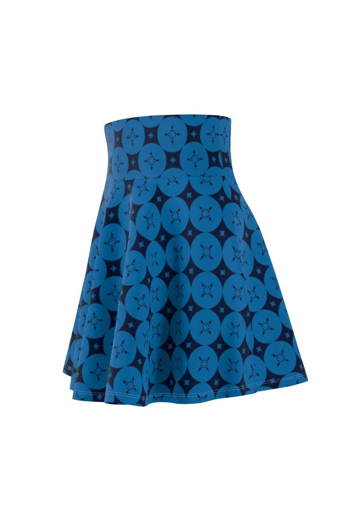 ROYALTY BLUE Women's Skater Skirt