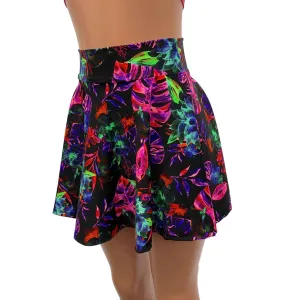 SALE - Skater Skirt - Tahiti Neon