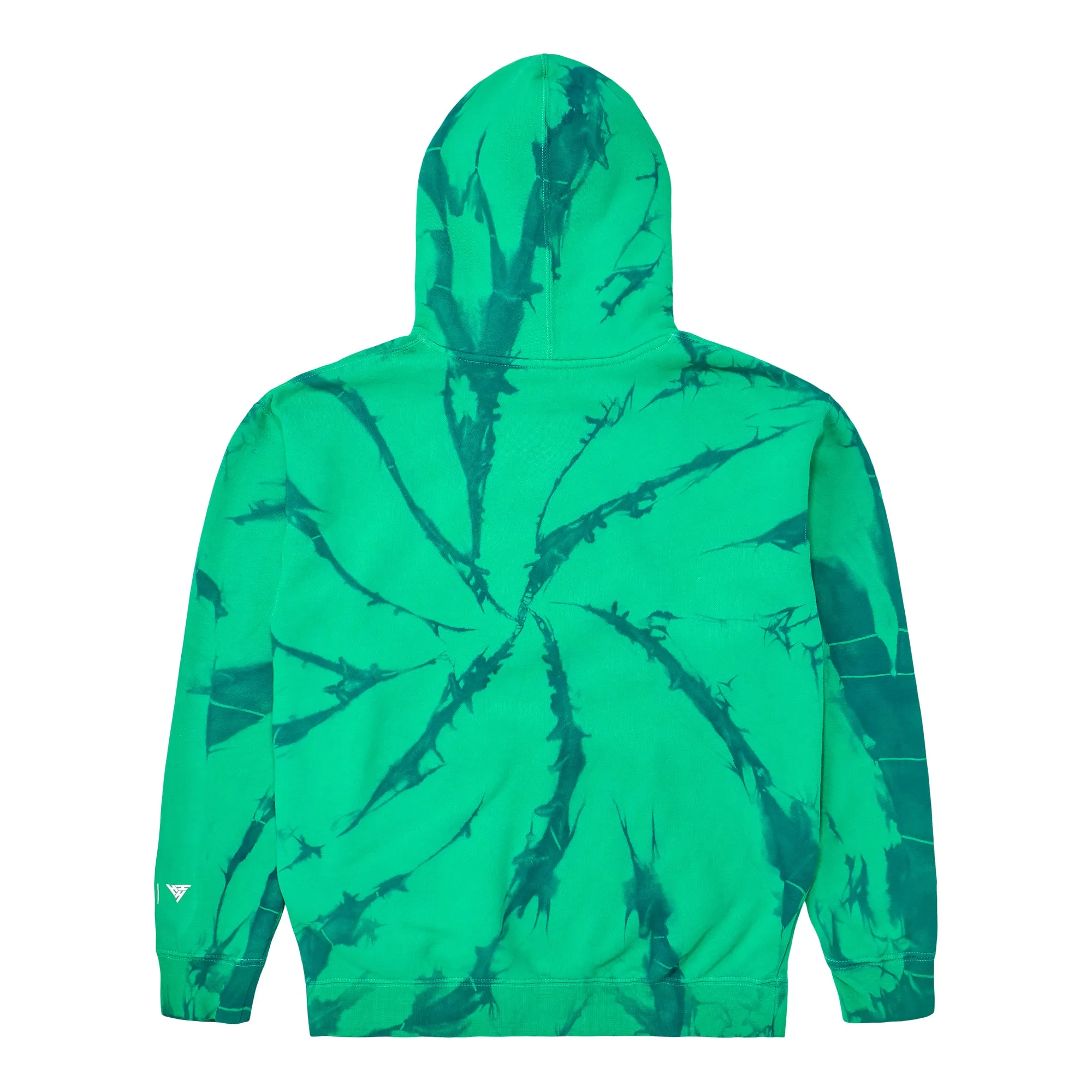 SHIPPUDEN TSUNADE CHENILLE HOODIE (SEAFOAM TIE DYE)