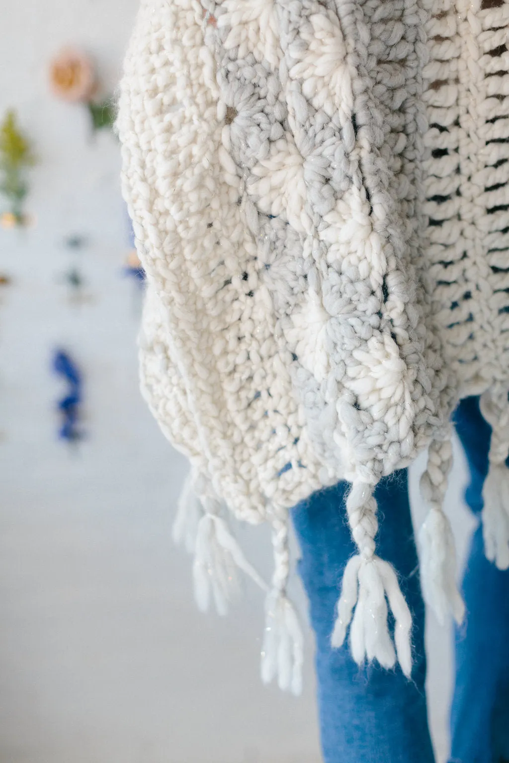 Starburst Cloud Poncho Pattern