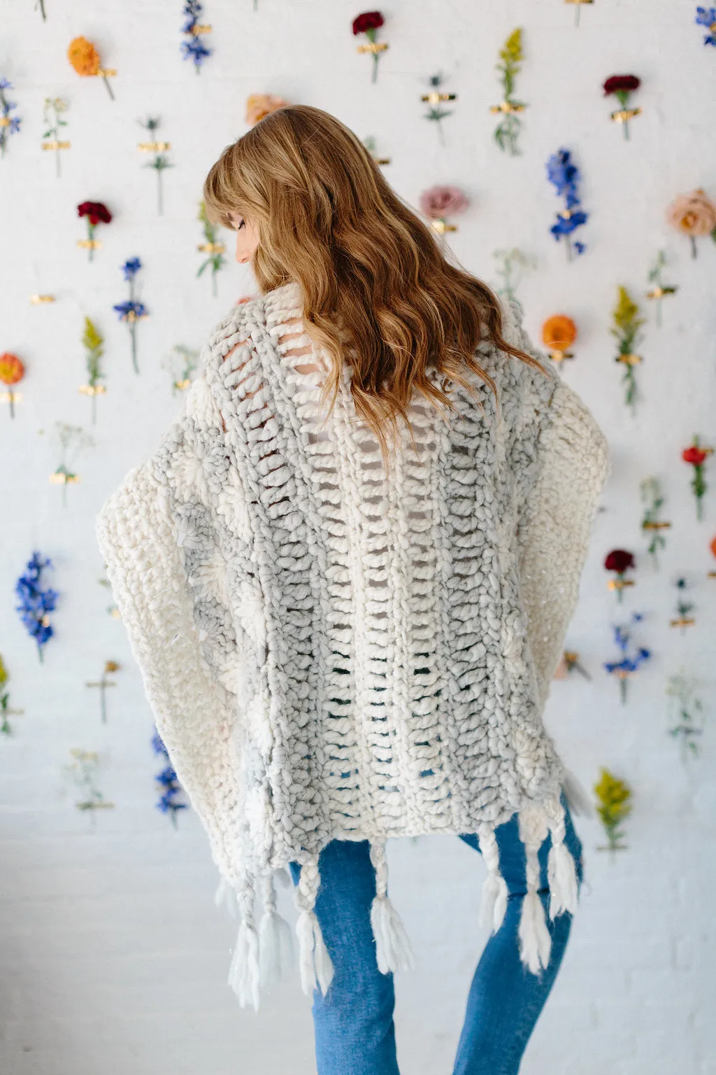 Starburst Cloud Poncho Pattern