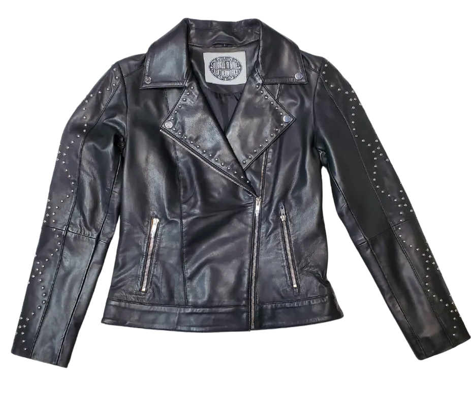 The "Halestorm" Ladies Leather Jacket