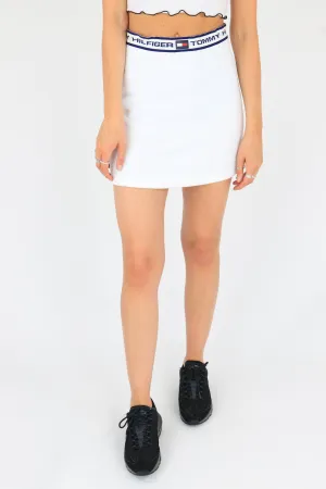 Tommy Hilfiger Skirt White Large